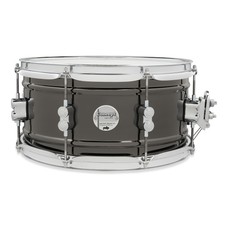 PDP Concept Series Metal Snare, 6.5x13, Black...