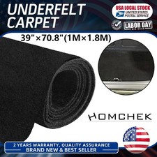 Black 2mm Non-Woven Fabric Speaker Box/ Trunk Liner Underfelt Underlay Carpet