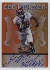 2013 Leaf Valiant Orange 8/50 Dee Milliner #BA-DM1 Auto 04tw