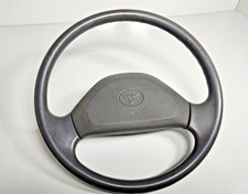 1992-1995 Toyota Pickup Truck Steering Wheel Horn Button Gray