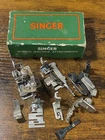 Singer Sewing Machine 7pc Attachment Set w/ Box - 15/66/99/201/221 Featherweight