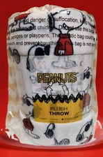 Peanuts Snoopy Joe Cool Woodstock 5x6 Feet Oversized Throw Blanket