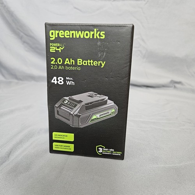 #ad Greenworks 24V 2.0Ah Lithium Battery 48Wh PowerAll NEW in Box $26.24