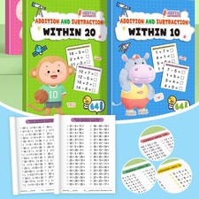Addition And Subtraction Arithmetic Exercise Book Math Training Books 10-100.