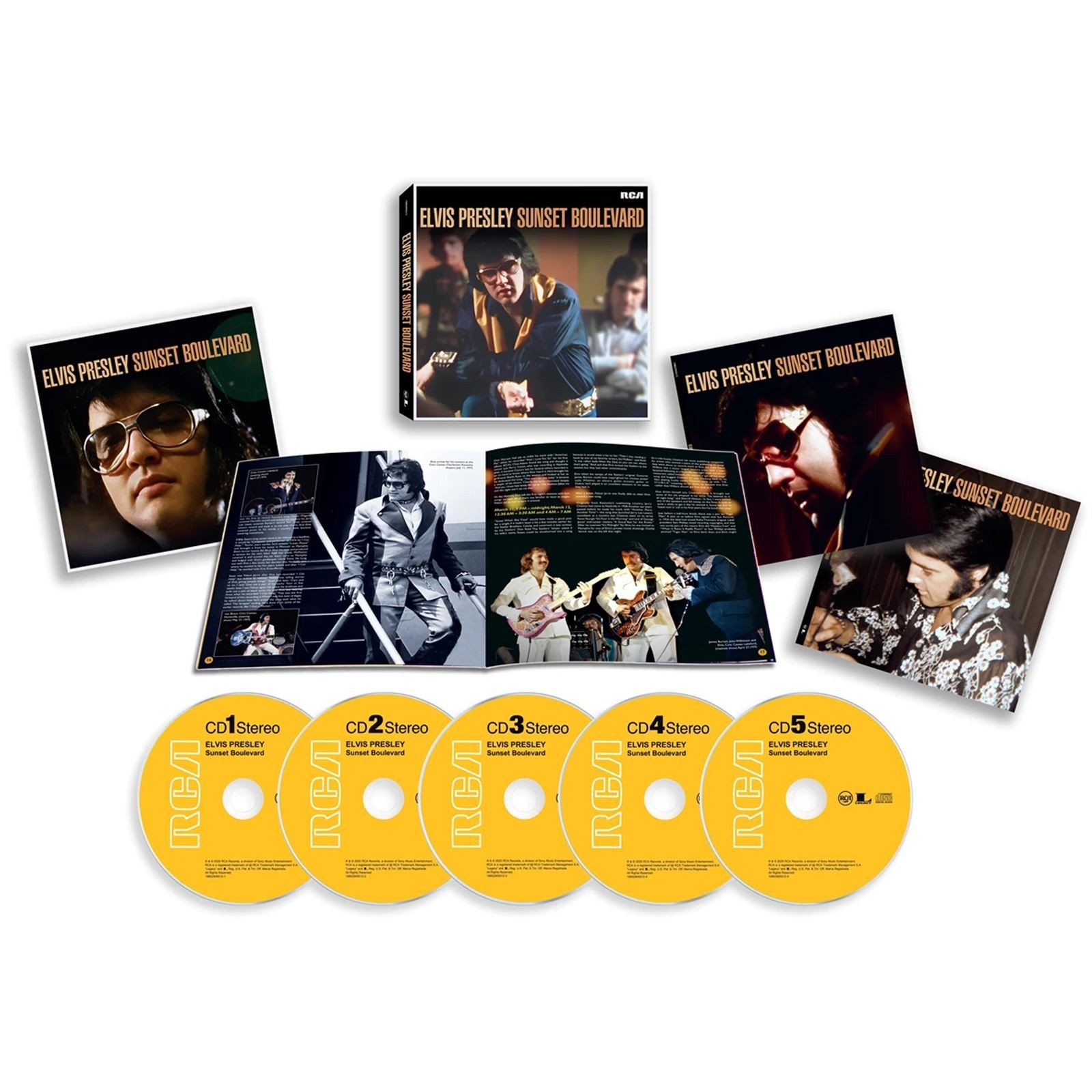 Elvis Presley - Sunset Boulevard (CMG) 5CD Box Set