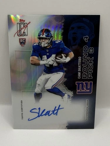 2025 Topps Signature Cam Skattebo Rookie Class Autographs (RAW)