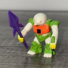 Takara Hasbro Battle Beasts Slowpoke Sloth #66 Figure Weapon Fire Rub