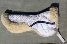 KM Elite High Wither Lambswool Half Pad, Size L