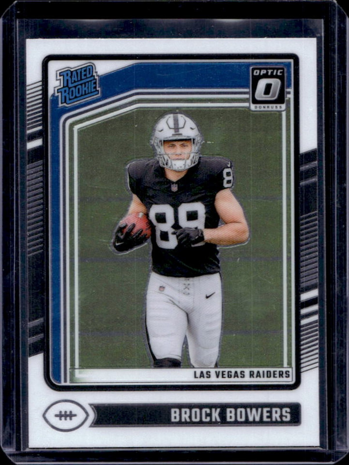 2024 Donruss Optic Brock Bowers Rated Rookie #215 Raiders