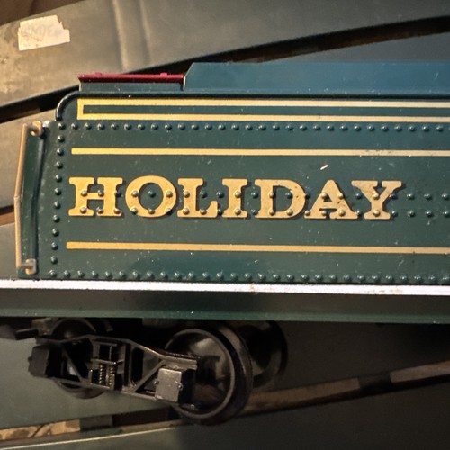 BACHMANN Big Haulers G-Gauge Holiday Express Coal Tender #9 - Picture 11 of 13