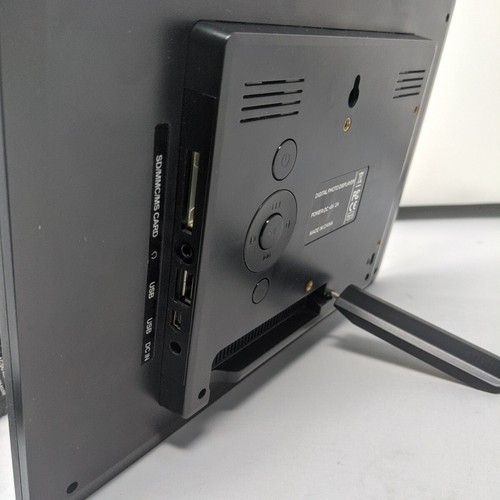 10 inch Digital Photo Display with IR Motion Sensor Black Color - SD Card Slot - Picture 7 of 8