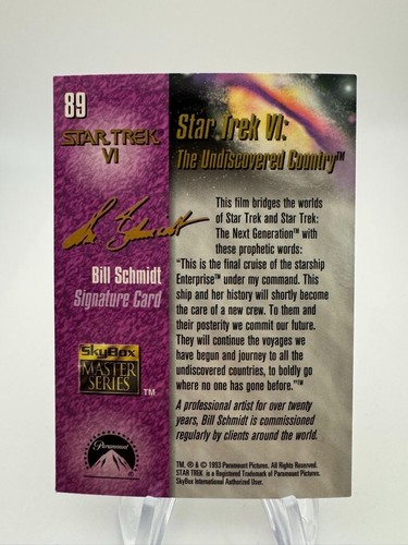 1993 SkyBox Star Trek Master Series Single Cards YOU PICK! - Picture 200 of 202
