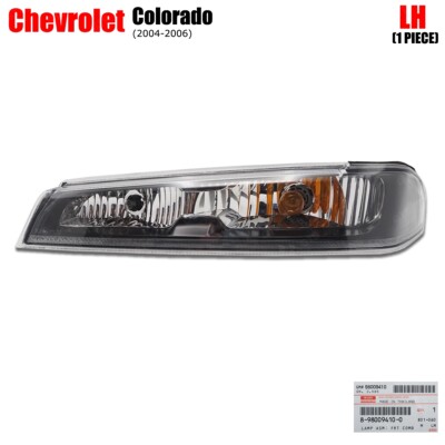 Left Corner Light Turn Signal Lamp Fits Chevrolet Holden Colorado 2004 - 2006