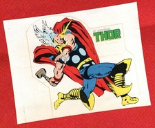 THOR N.3 CORNO (LATO A) DEL 11/05/1971 ADESIVO ANASTATICO SU CARTA LUCIDA MARVEL