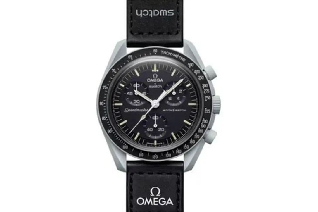 Swatch x Omega Mission To The Moon Black Dial Men's Watch Swatch x Omega Mission To The Moon Black Dial Men's Watch