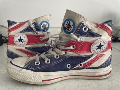 Converse All Star Chucks The Who England 2008 YEARHOUR Limited Edition M 4  W 6 | eBay