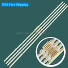 4Pcs LED Strips For Samsung LM41-01046A BN96-52594A UE75AU8000K UN75AU7000FXZA