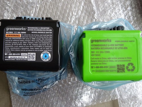 Аккумулятор greenworks baf724