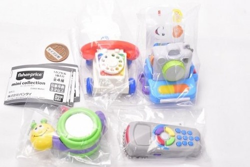 Fisher Price Mini Colección Gacha Completo Todo 4 Tipo Set Miniatura Dije - Imagen 7 de 7