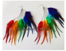 Rooster Neck Feathers x 20 .Various Colours available. 3-5" in length