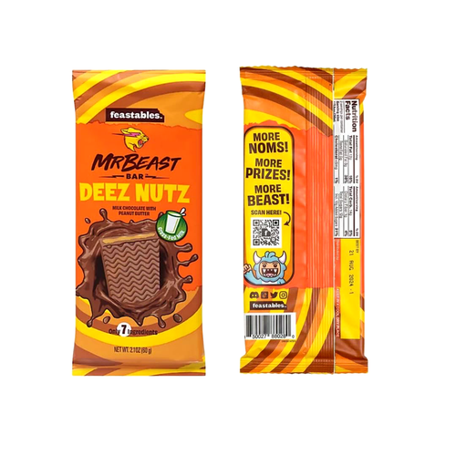 Mr. Beast Chocolate Bar DEEZ NUTS Feastables Full Nepal Ubuy