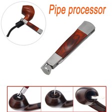Stainless Steel Tobacco Pipe 3 in 1 Smoking Wood Cleaning Tool Reamer Tamper Top