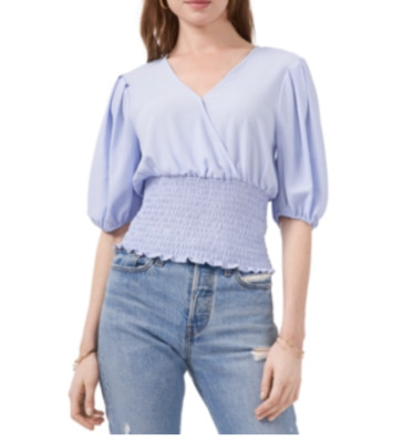 1.State Blouse Blue Sz S NEW NWT N49