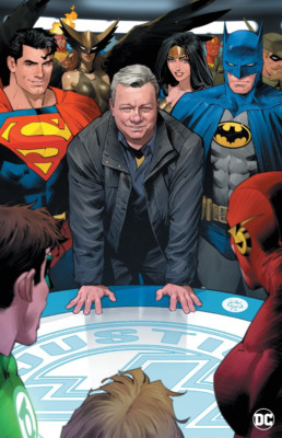 World's Finest #25 Exclusive Virgin Foil William Shatner Variant by Dan Mora