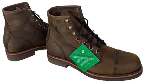 New NWOB Mens Born Bismark Brown Leather Comfort Ankle  display picture 2