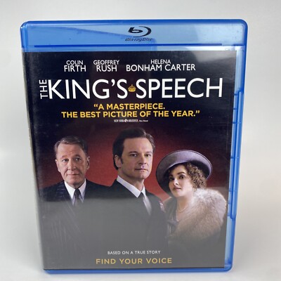 The Kings Speech [Blu-ray] Blu-ray 2011 Colin Frith