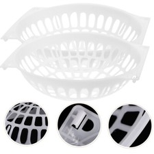 10pcs Plastic Breeding Bird Egg Basin Nest Supplies for Parrot Pigeon