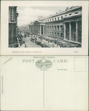 London GPO General Post Office 49703 serie San Valentín