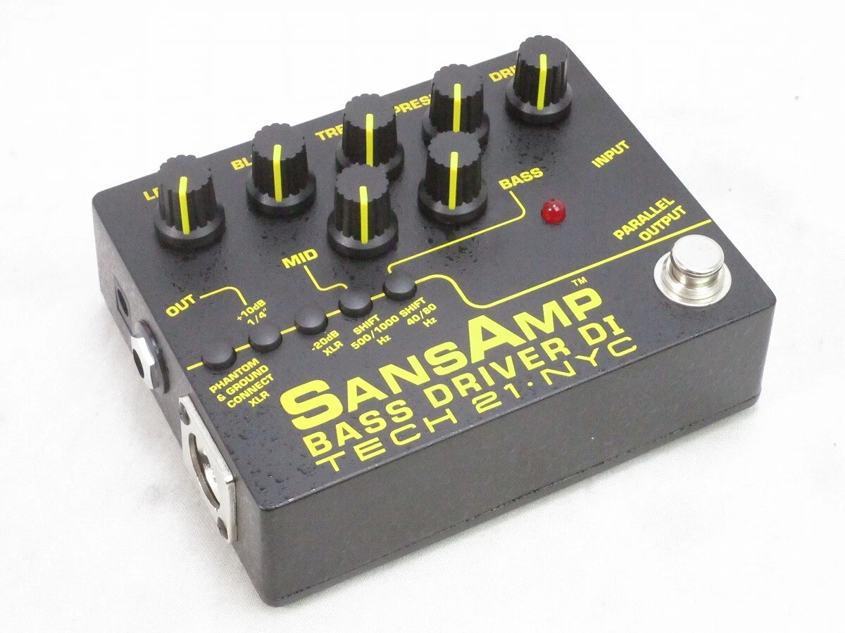 Used Tech21 SansAmp Bass Driver DI V2 Bass DI Direct Box Parallel