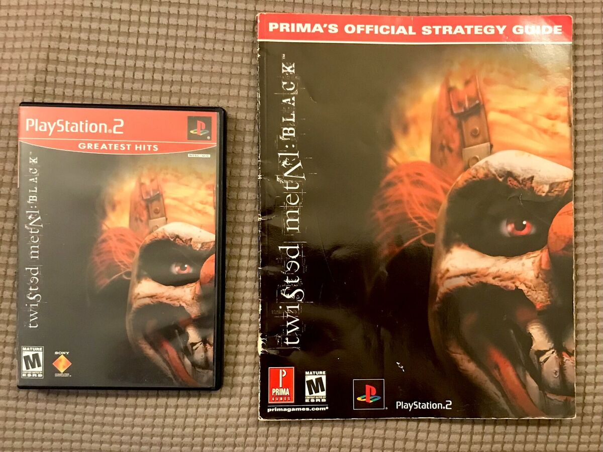 Twisted Metal 4 Sony PlayStation 1 PS1 PSOne Black Label Game Complete! CIB  711719456025