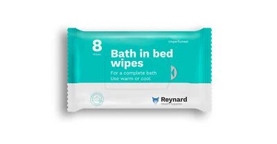 MOBILITY SMART Bath in Bed Wet Wipes Bedridden Immobile Users Warm Cold