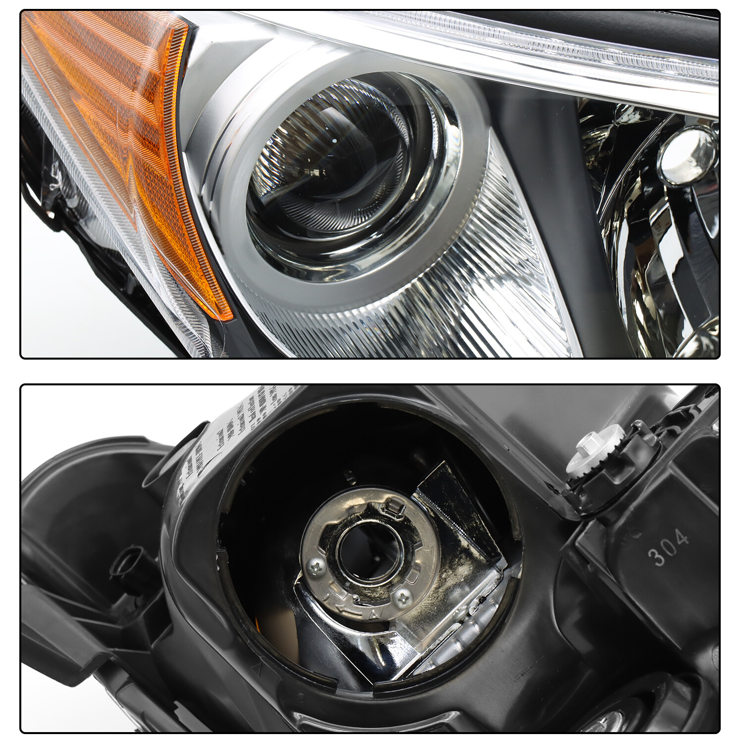 For 2013 2014 2015 SET RAV4 RAV4 Headlights LH+RH Headlamps Head Lamps