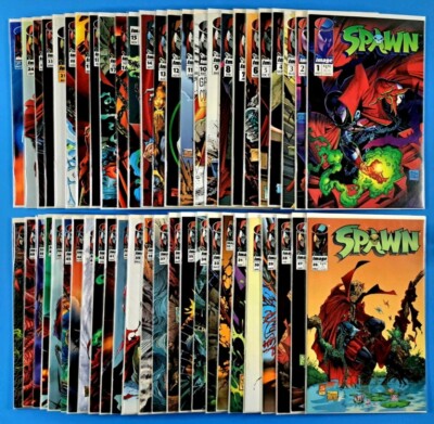 Spawn #1-50 Image (1992) Todd McFarlane Complete Full Run VF/NM Lot Of (50) 