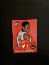 2008 Rittenhouse WNBA All Star Jersey Relic #/444 Alana Beard 2 Color