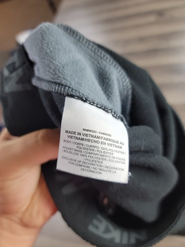 Nike Sweatpants Boys Extra Large Black Fleece Swoosh Logo Jogger Gym Warmup XL - Picture 10 of 13
