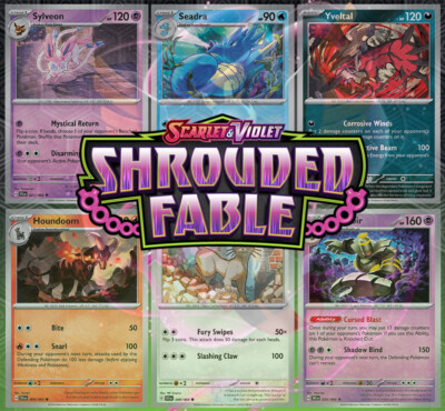 Pokemon TCG Shrouded Fable | Choose Your Card | Reverse Holo/Holo/Ultra  Rare | eBay