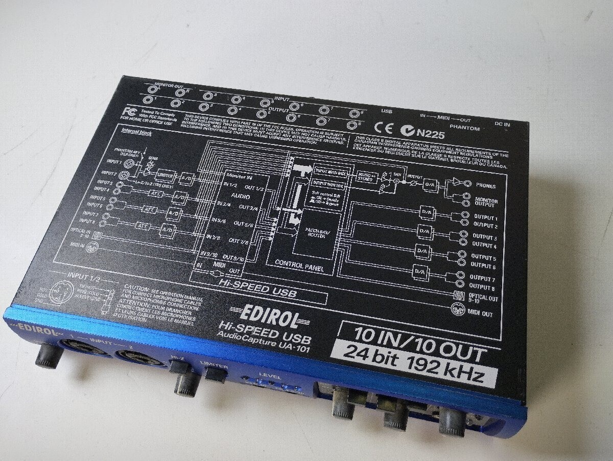 Roland Edirol UA-101 Hi-Speed USB Audio Interface Good HP | eBay
