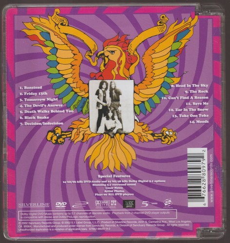 RARE US Import DVD Audio 24bit+ 5.1 mix The best of ATOMIC ROOSTER Carl Palmer - Bild 2 von 3