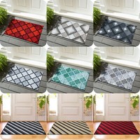 New Modern Non-Slip Door Mats Indoor Outdoor Washable Rugs Hallway Runner Mats*