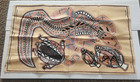 NICE LINEN / COTTON FAST COLOURS (APPROX. 17 X 3 1) NORTHERN TERRETORY AUSTRALIA — photo 1