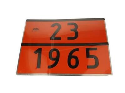 Gefahrgut Warntafel 23/1965