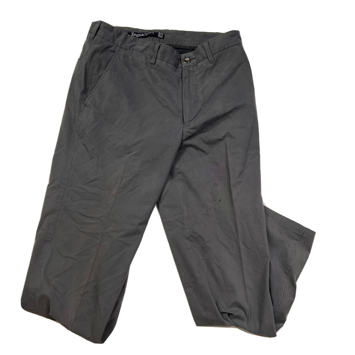 Zegna Z Sport pants light Gray Color Size 48|33 Cotton Zegna Z Sport pants light Gray Color Size 48|33 Cotton