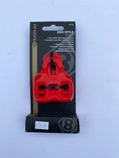 Cycling - Pair Bike Origin 8 Keo Style Cleats, red, 41536