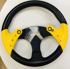 Momo Spider F1 Concept Yellow 3mm Steering Wheels Handle Jdm From Japan F S Ebay