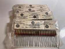 100 Allen Bradley Fixed Composition Resistors RCR32G3R3JS 5% 3.3 Ohms 1 Watt NEW