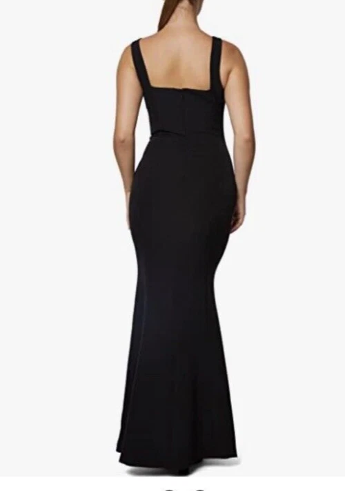 Laundry By Shelli Segal Square Neck Mermaid Gown Outlet